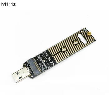 NVME na USB Adapter M2 PCIE NVME SSD M Ključ za USB3.1 Pretvornik Riser Odbor 10Gbps JMS583 Čip Podprite 2242 2260 2280 M. 2 NVME SSD