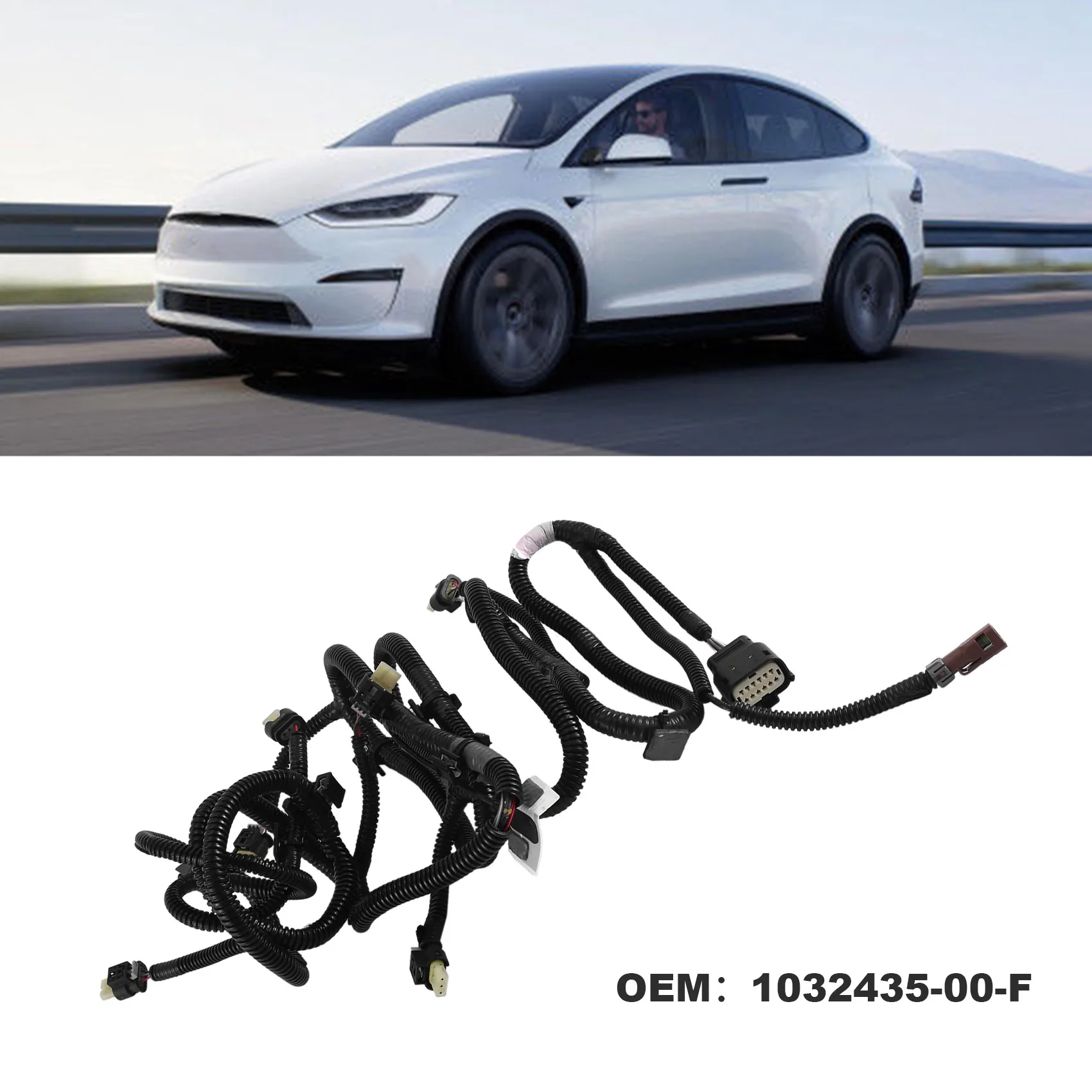 Avto Zadnji Odbijač Napeljave Pas za Tesla Model X 2015-20182