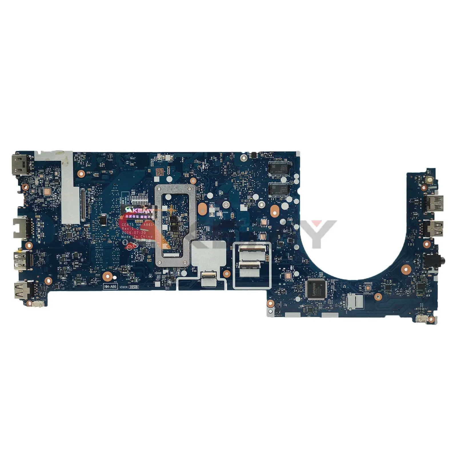 CE475 NM-A861 za Lenovo ThinkPad E475 zvezek matična plošča PROCESOR A6-9500B A10-9600P R5 M430 2G 100% test delo1