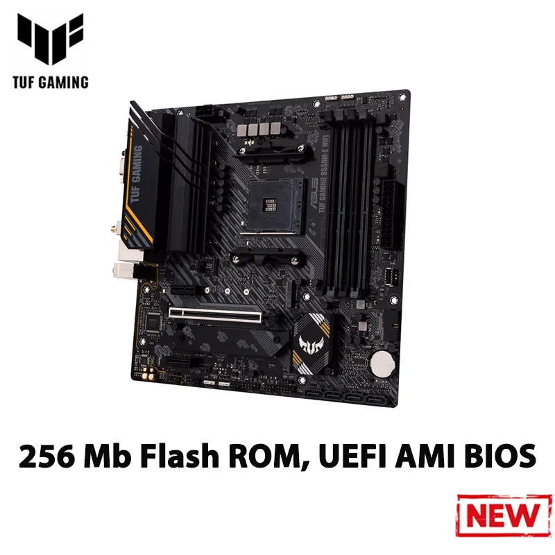 Novi AMD B550 Matično ploščo Kit AM4 Vtičnico ASUS TUF GAMING DDR4 USB 128GB SATA Micro ATX matične plošče AMD Ryzen 9 5950X Procesor2