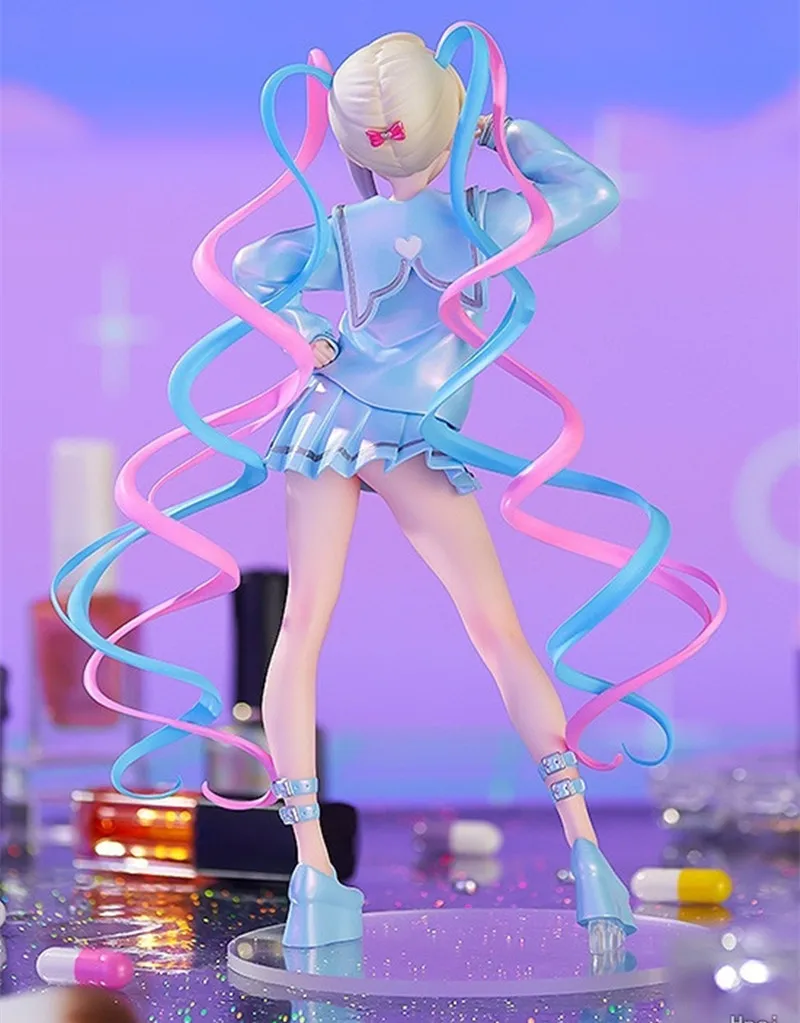 Original Svojih Pop Up Parada Potrebujejo Pomoč Dekle Prevelikega Odmerka Kangel Figuric Virtualni Uporabnik Anime Dekle Figur Pvc Model Kip Igrače5