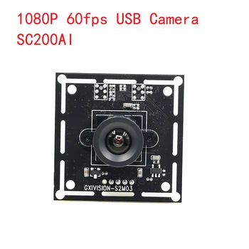 1080p 60fps USB Modula Kamere SC200AI ,1920x1080 HD Webcam Za Sestanek Video v Živo Prenosni RAČUNALNIK Android UVC Drive Brezplačno