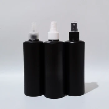 20pcs 300 ml Prazno Črno Parfum Spray Steklenico HDPE Plastike Steklenici S Plastično Megle Škropilnica Črpalka Kozmetične embalaže