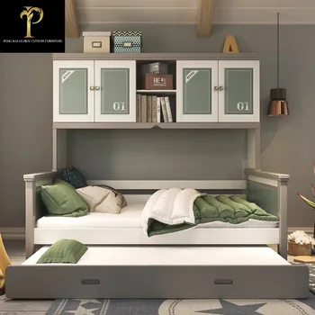 Evropski omaro, posteljo, otroška posteljica, masivnega lesa večnamensko omarico, posteljo, prihranek prostora na polico posteljo, majhno stanovanje
