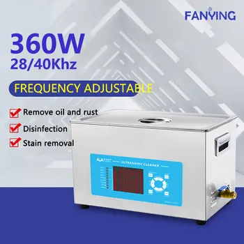 FanYingSonic meri ultrazvočni čistilec 10L360W je primerna za laboratorijsko podporo, frekvenčna regulacija