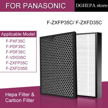 HEPA filter F-ZXFP35C ogljikov filter F-ZXFD35C za Panasonic F-PXF35C F-PDF35C F-PDF35C F-VDG35C čistilec zraka