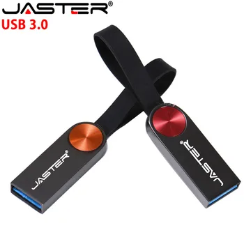 JASTER USB 3.0 kovinski 64GB 16GB 32GB 4GB Flash Diski Moda Visoko Hitrost Kovinski Nepremočljiva Usb Ključek (Nad 1pcs Brezplačno logotip)