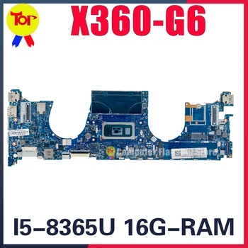 KEFU HSN-I29C 6050A3037501-MB-A01 Prenosni računalnik z Matično ploščo Za HP EliteBook X360 1040 G6 Mainboard I5-8365U 16 G-RAM