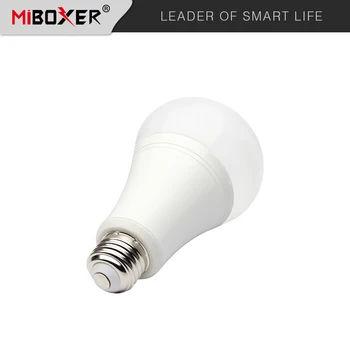 Miboxer Zigbee 3.0 2.4 G 12W RGB+SCT LED Žarnica Svetlobo E27 FUT105ZR AC100~240V Zatemniti Smart Lučka tuya /Glas / RF Daljinski upravljalnik