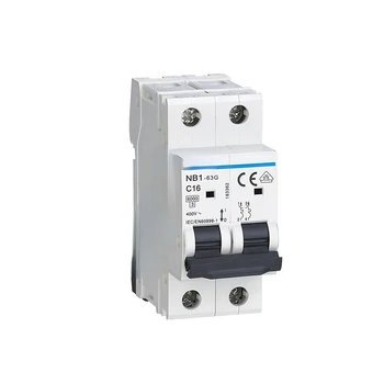 NB1-63 AC 50Hz 230V 63Amp MCB Miniature Circuit Breaker za Komercialne in Industrijo Električnih Sistemov