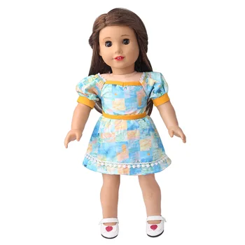 Nov Slog Kawaii Lutka Baby Oblačila Primerna Oprema 18-Inch American&43 CM Rodi Novo Rojen Baby Doll OG Dekle Lutka Rusija DIY Darilo