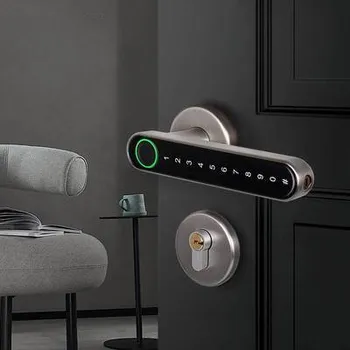 OS364TY Biometrični čitalnik Prstnih Smart Zaklepanje Vrat, Geslo, Elektronski Digitalni Zaklepanje Vstop brez ključa Vrata, Gumbi