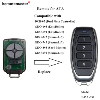 Programiranje ATA PTX5 PTX-5v1Garage Vrata, Daljinsko upravljanje Duplicator 433.92 MHz Garažna Vrata Ukaz Ključ, Odpirač