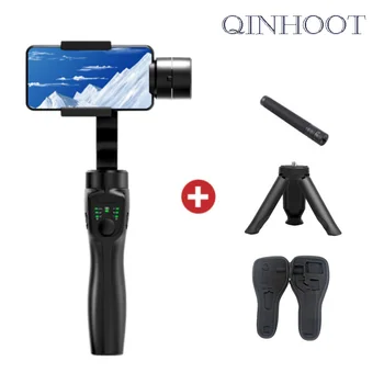  QINHOOT F8 3-osni ročni y gimbal stabilizator mobilni telefon podpira snemanje videa stabilizator za mobilni telefon video snemanje