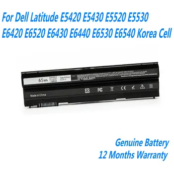 Resnično N3X1D Laptop Baterija Za Dell Latitude E5420 E5430 E5520 E5530 E6420 E6520 E6430 E6440 E6530 E6540 Koreja Celice 11.1 V 65Wh