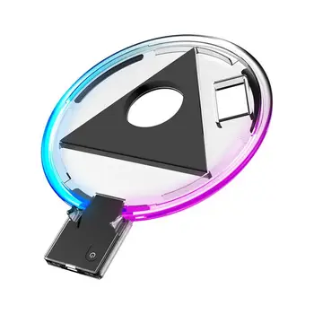 RGB Znanja Nastavljiva LED osvetlitev Okolja Igralno Konzolo Navpično Vodoravno Postaja Nosilec Pribor za PS5