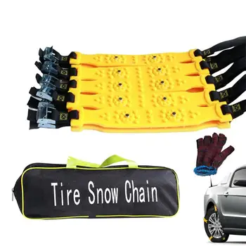Snežne Verige Za SUV 10PCS Proti Drsenju Kabel Pnevmatike Verige Nastavljiv Gostila Zimske Vožnje Varnostne Verige, Vlečna Ledu Blato