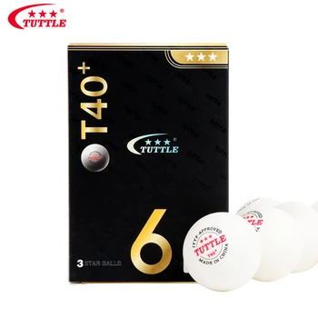TUTTLE ABS Plastike Namizni Tenis Žogo 3 Zvezdice 40+mm Ping Pong Žogic ITTF odobrene za Igro Konkurence Tabletennis PingPong Žogice