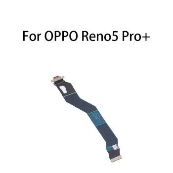 USB Polnjenje Vrata Jack Dock Priključek za Polnjenje Odbor Flex Kabel Za NASPROTNEGA Reno5 Pro+ / Reno5 Pro Plus