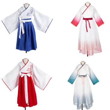Vezenje Hanfu za Fante, Dekleta, Otroci, Novo Leto Kostum Pustni Ples, Pravljice Robe Oblačenja Starodavnih Tradicionalnih Kitajskih Oblačil