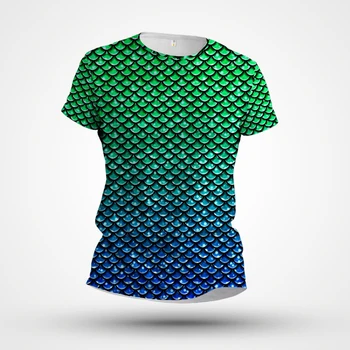 Vintage T-shirt je Nova 3D Tiskanje Umetnosti Vzorec Kratek Rokav Meri Tovarne Neposredno 2023 Poletje Priložnostne Šport Tesen Vrh