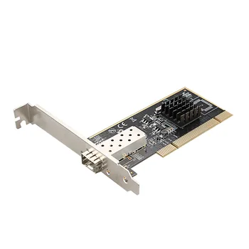 Visoka Kakovost PCI Gigabit 1000M Vlakna, Optični Vmesnik SFP Omrežna Kartica za Namizni RAČUNALNIK 1G Intel82545 kartico lan