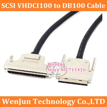 Visoka Kakovost SCSI VHDCI100 moški DB100 moški Priključek Kabla SCSI V100, da DB100 Zlom Priključni Kabel Kabel 1,5 M