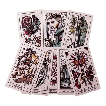 Visoka Kakovost Tarot Kart 12x7cm S Vodnik družabne Igre Za Družino Vedeževanje Klasičnih Astrologia Oracle Krovi.