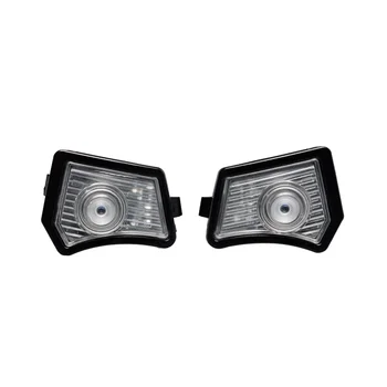 Za Jaguar XE XF XJ XK LED Strani Mlaka Laser-Rearview Mirror Projektor Lučka Dobrodošli Svetlobe