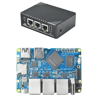 Za Nanopi R5S Usmerjevalnik 4G+16 G Odbor Openwrt HDMI je Združljiv 2.0 2.5 G Gigabit Network Port Mini Usmerjevalnik