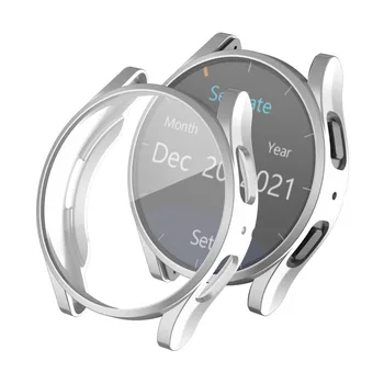za Samsung galaxy watch 5/4 44 mm 40 mm watch primeru,/ za Samsung galaxy watch 5 pro 45mmTPU Electroplated Anti-padec watch primeru